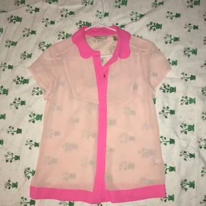 Pink Ted Baker shirt
